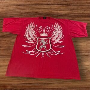 Metal Mulisha New Generation Red Graphic T-Shirt Men's Size 3XL Short Sleeve